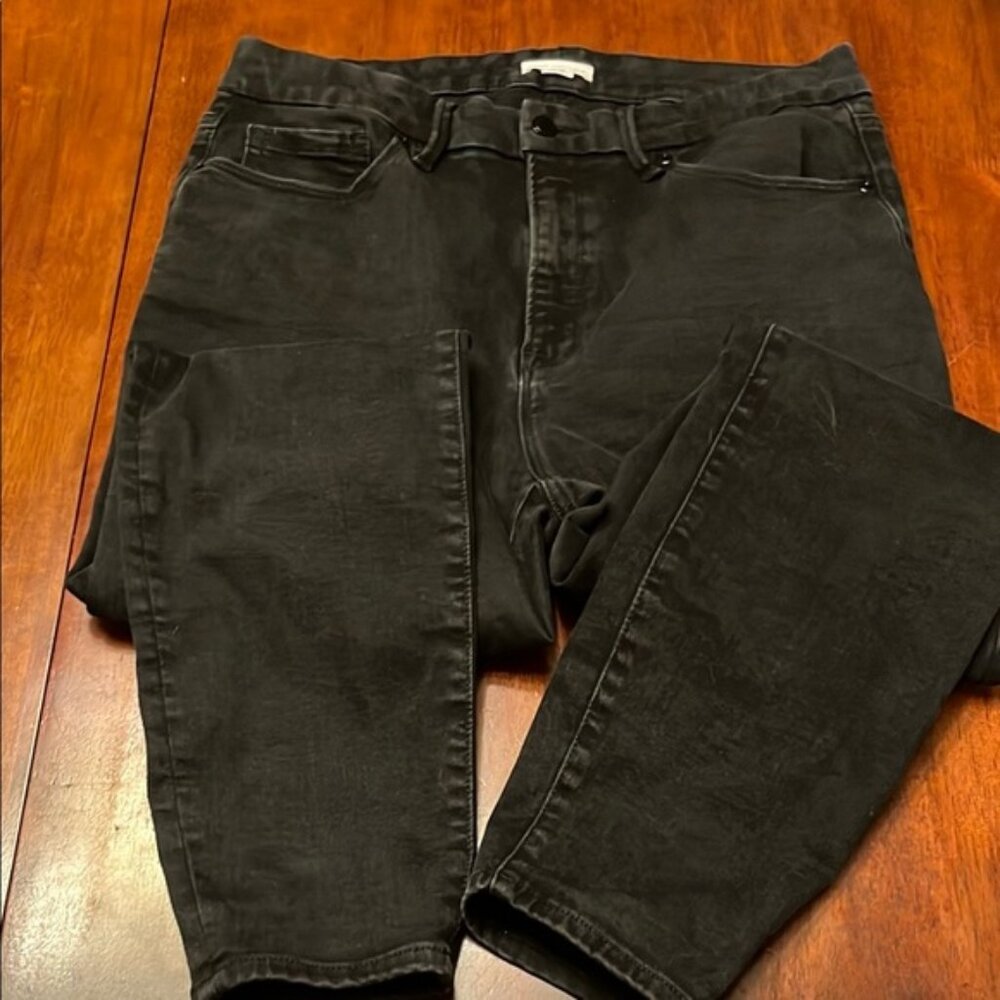 Good American Always Fit 14-18 Black Denim Jeans